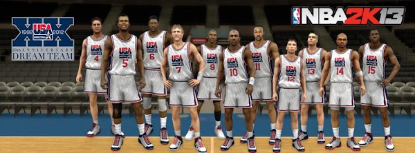 NBA 2k13 Will Feature The 1992 USA Dream Team